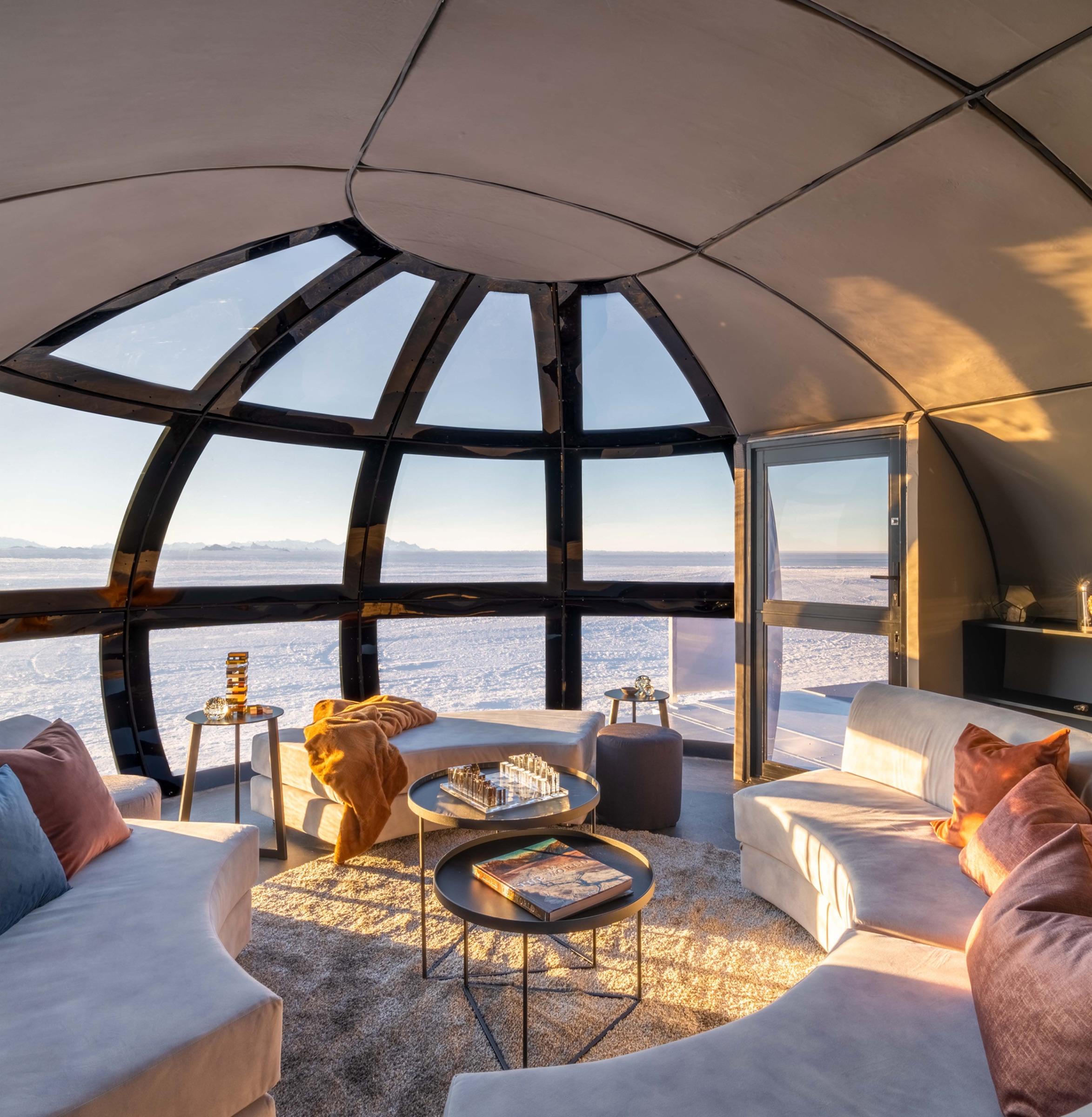 The Long Antarctic Stay — interior