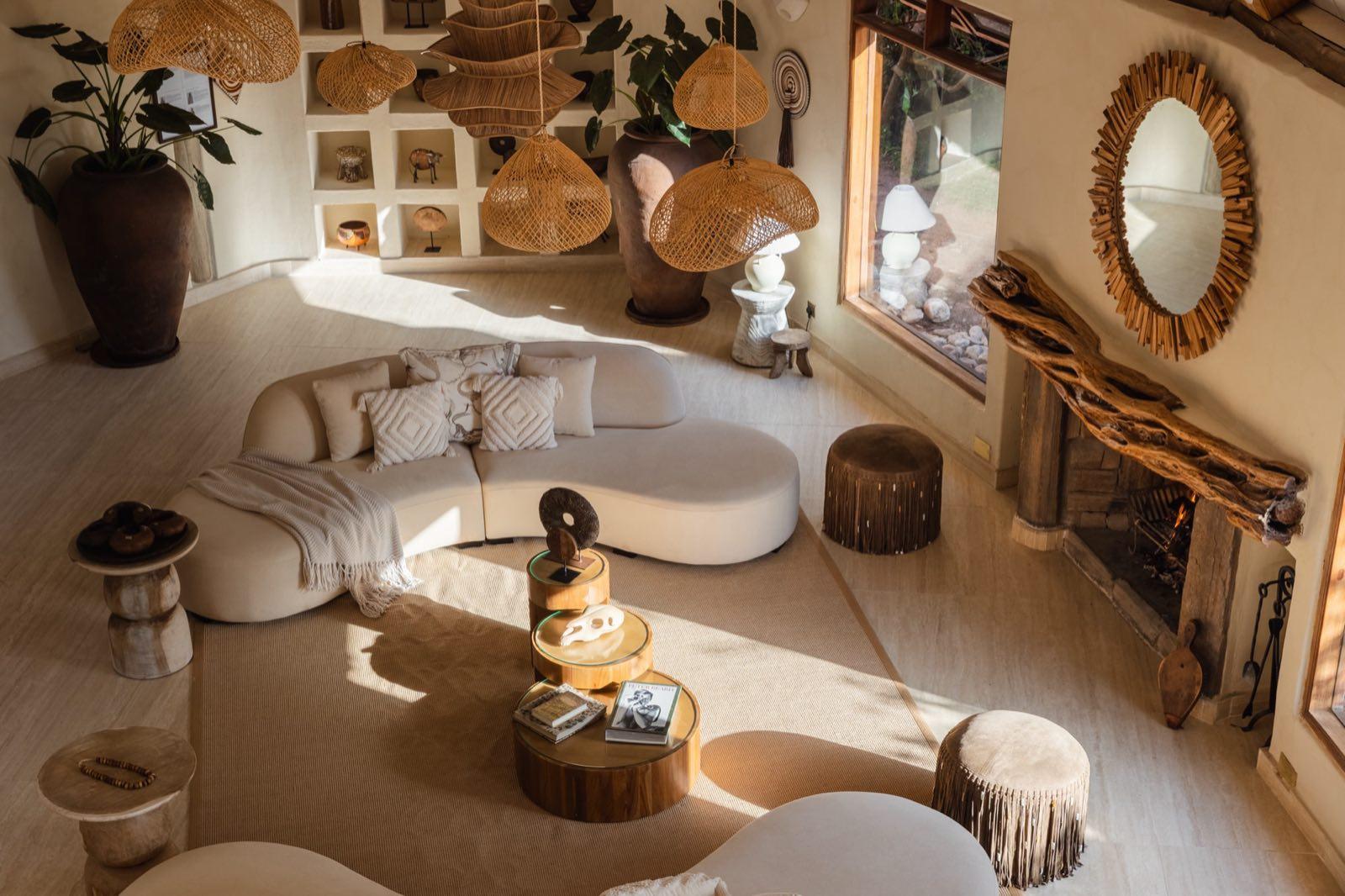 Cottar's Bush Villa Lounge